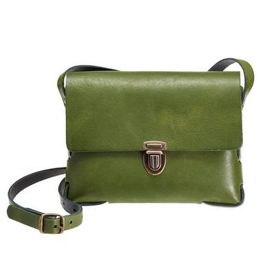 Elvy Crossbody Schoudertasje Gloria Plain Groen