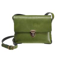 Elvy Crossbody Schoudertasje Gloria Plain Groen - thumbnail