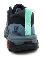Salomon X Ultra 4 Gtx W Dames Lage Wandelschoen Black/Stormy Weather/Opal Blue 8 - thumbnail