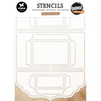 Studio Light • grunge collection stencil tag envelope - thumbnail