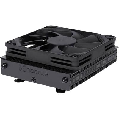 Noctua NH-L9a-AM4 chromax.black Low Profile CPU-koellichaam met ventilator AMD AM4