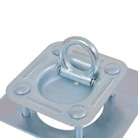 Bevestigingsringen voor aanhanger 2000 kg verzinkt staal 6 st - thumbnail