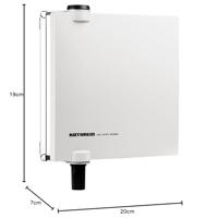 Kathrein BZD 40 Actieve DVB-T/T2 platte antenne Buiten Versterking: 18 dB Grijs - thumbnail