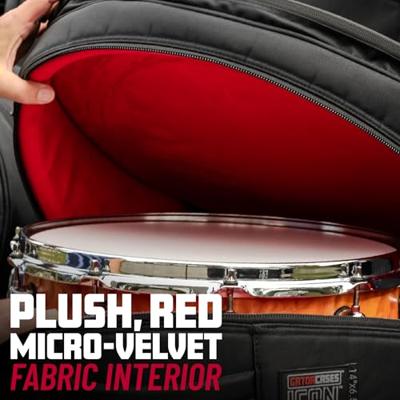 Gator Cases Icon Rock Drum Bags Set hoezenset voor 22, 10, 12, 16 inch - thumbnail