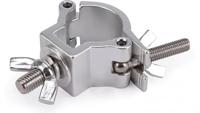 Riggatec Halfcoupler Small zilver 32-35mm RVS - thumbnail