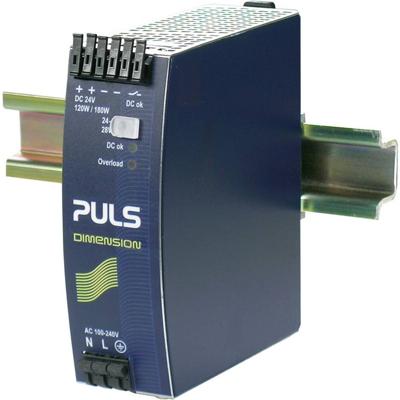 PULS QS5.241 DIN-rail netvoeding 24 V/DC 5 A 120 W Aantal uitgangen:1 x Inhoud 1 stuk(s)