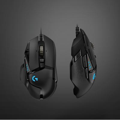 Logitech Gaming G502 HERO Gaming-muis USB Optisch Zwart 11 Toetsen 25600 dpi Verlicht, Gewichtsreductie, Geïntegreerd profielgeheugen