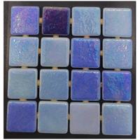 Mozaïek Ezarri FOSFO Collection 2.5x2.5 cm Delphinus Glossy Dolphin Blue Ezarri - thumbnail