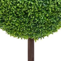 Kunstplant met pot buxus bolvorming 71 cm groen - thumbnail