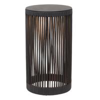 Lucide PINGI - Oplaadbare Vloerlamp Binnen/Buiten - Accu/Batterij - Ø 33,5 cm - LED 3 StepDim - 1x3W 3000K - IP44 - Zwart - thumbnail