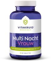 Vitakruid Multi Nacht Vrouw 100% Vegan 90 - thumbnail