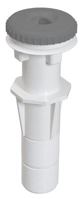 Aquareva Inspuiter + muurdoorvoer - Antraciet Aquareva Inspuiter + muurdoorvoer - Antraciet