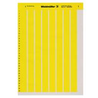 Weidmüller 1749321687 LM MT300 18X6,5 GE Labelprinter Montagemethode: Plakken Markeringsvlak: 6 x 18 mm Geel Aantal markeringen: 3200 10 stuk(s) - thumbnail