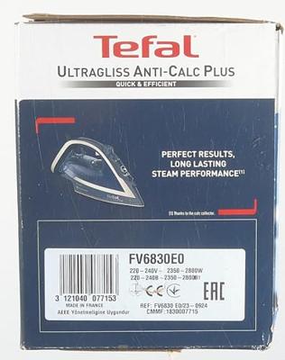 Tefal FV6830 Stoomstrijkijzer Blauw