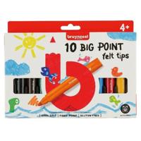 Bruynzeel viltstiften Big Point 10 stuks - thumbnail