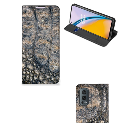 OnePlus Nord 2 5G | Hoesje maken | Krokodillenprint