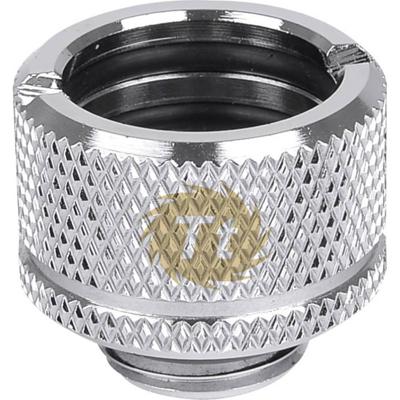 Thermaltake Pacific G1/4 PETG Tube 5/8” (16mm) OD Adapter - Chrome Waterkoelingfitting Thermaltake Pacific G1/4 PETG Tube 5/8” (16mm) OD Adapter - Chrome Waterkoelingfitting