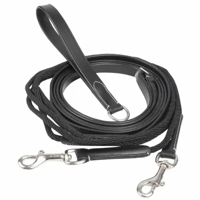 Pagony Slofteugel leder combi zwart Pagony Slofteugel leder combi zwart