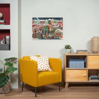 Ravensburger puzzel Christmas Market - 1000 stukjes - thumbnail