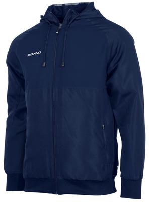 Stanno 403001 Centro Hooded Micro Jacket - Navy - S Stanno 403001 Centro Hooded Micro Jacket - Navy - S