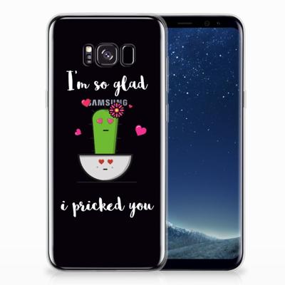 Samsung Galaxy S8 Plus Telefoonhoesje met Naam Cactus Glad