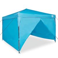 Luifeltent Blauw 300 x 300 x 227 / 236 / 245 cm Oxford stof - thumbnail