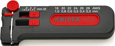 Knipex Ontmantelingsgereedschap mini - 12 80 100 SB - 1280100SB - thumbnail
