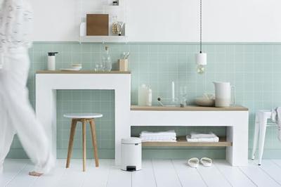 Brabantia pedaalemmer Newlcon 3 liter white
