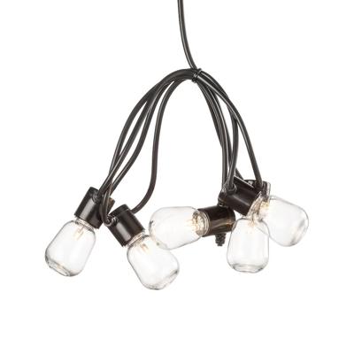 Konstsmide oval amber 20 lamps
