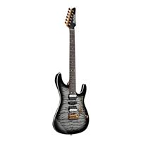 Ibanez Premium AZ47P1QM Black Ice Burst elektrische gitaar met gigbag - thumbnail