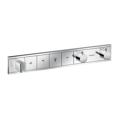 Hansgrohe RainSelect afbouwdeel voor inbouw douchekraan thermostatisch voor 4 functies 59.8x9cm chroom 15357000