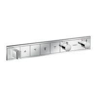 Hansgrohe RainSelect thermostaat afbouwdeel voor 4 functies, chroom - thumbnail