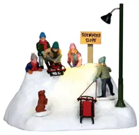 Lemax ready to launch bewegend kerstdorp tafereel 2011 - thumbnail