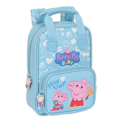 Kinderrugzak Peppa Pig Baby Licht Blauw (20 x 28 x 8 cm) Kinderrugzak Peppa Pig Baby Licht Blauw (20 x 28 x 8 cm)