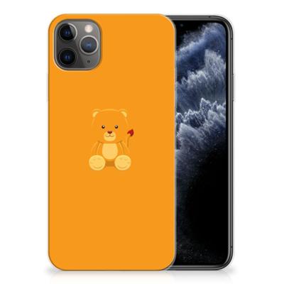 Apple iPhone 11 Pro Max Telefoonhoesje met Naam Baby Beer Apple iPhone 11 Pro Max Telefoonhoesje met Naam Baby Beer