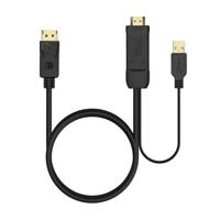Mini DisplayPort naar HDMI Kabel Aisens A122-0641 Zwart - thumbnail