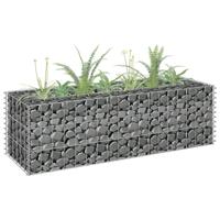 Gabion plantenbak verhoogd 90x30x30 cm gegalvaniseerd staal - thumbnail