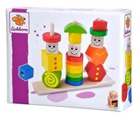 Eichhorn houten stapelpuzzel figuren - thumbnail