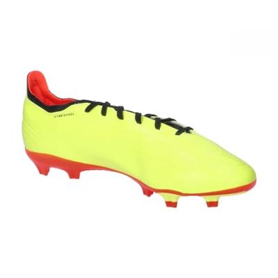 adidas Predator League Gras Voetbalschoenen (FG) Felgeel Zwart Rood