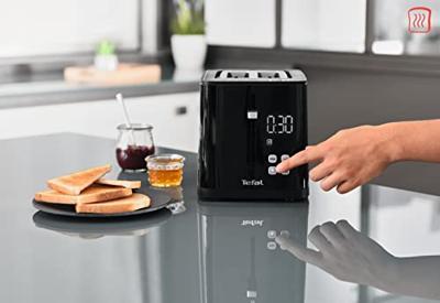 Tefal TT6408 Smart&apos;N Light Broodrooster Zwart