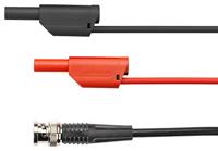 Schützinger DI SKO 89-58 / 100 / SW BNC-meetsnoer 100.00 cm Zwart/rood - thumbnail