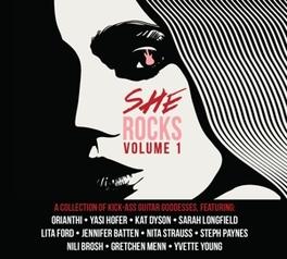 She Rocks - Vol.1 - CD (0690897291003) She Rocks - Vol.1 - CD (0690897291003)