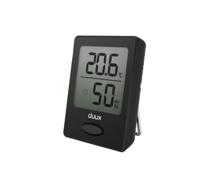 Duux Sense thermometer + hygrometer Klimaat accessoire Zwart - thumbnail