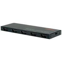 ROLINE HDMI videosplitter, ultradun, 4-voudig - thumbnail