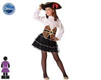 Kostuums voor Kinderen 115088 Piraat - Maat: 7-9 Jaar - Maat: 7-9 Jaar - thumbnail