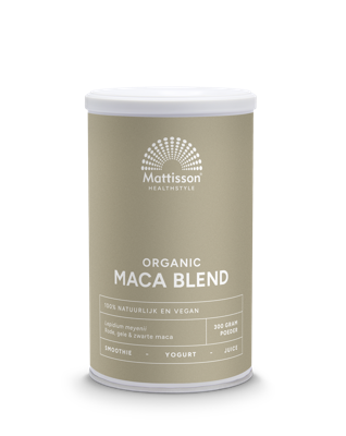 Maca poeder blend geel, rood & zwart bio 300 Gram
