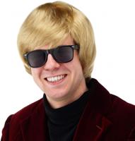 Pruik Heino blond - thumbnail