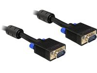 DeLOCK svga kabel (zwart, 1 meter, 82556) - thumbnail