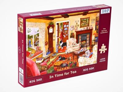 In Time for Tea Puzzel 500 XL Stukjes In Time for Tea Puzzel 500 XL Stukjes