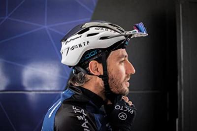 Pol Isport helm aero road mat wit/glans wit/grijs l 58-61cm